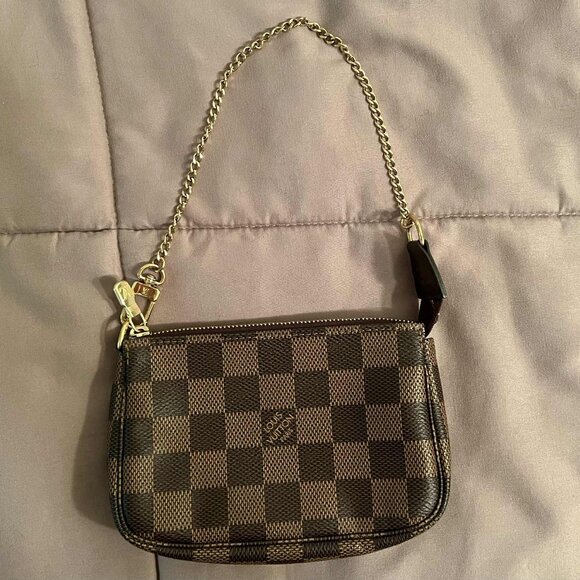 Louis Vuitton Min Pochette Damier Ebene - Picture 1 of 8
